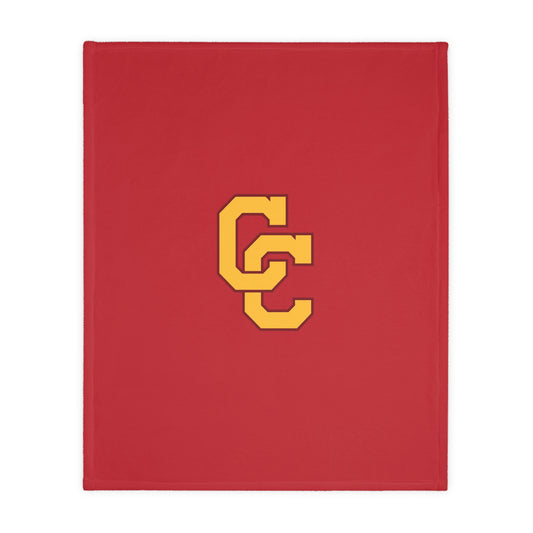 Cathedral Catholic Dons Game Day Velveteen Blanket