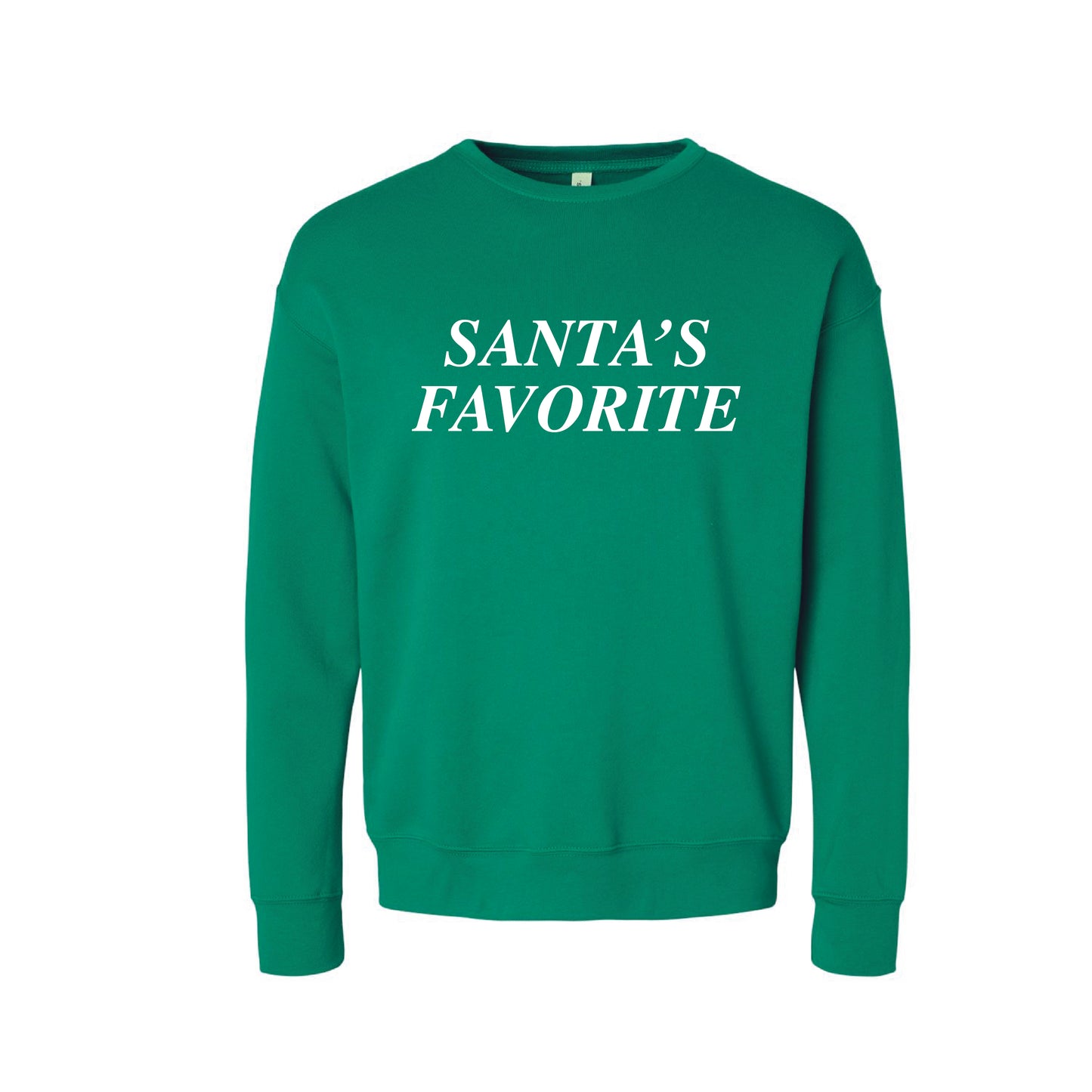 Santa's Favorite Fleece Crewneck