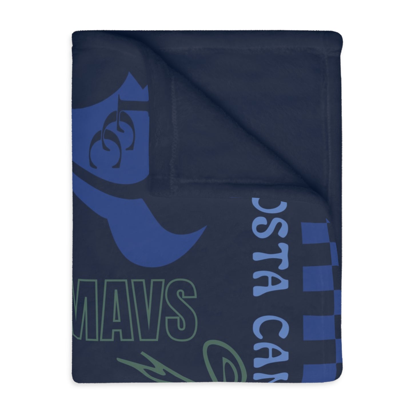 LCC La Costa Canyon Mavericks Game Day Velveteen Blanket