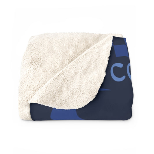 La Costa Canyon LCC MAVS Game Day Sherpa Fleece Blanket