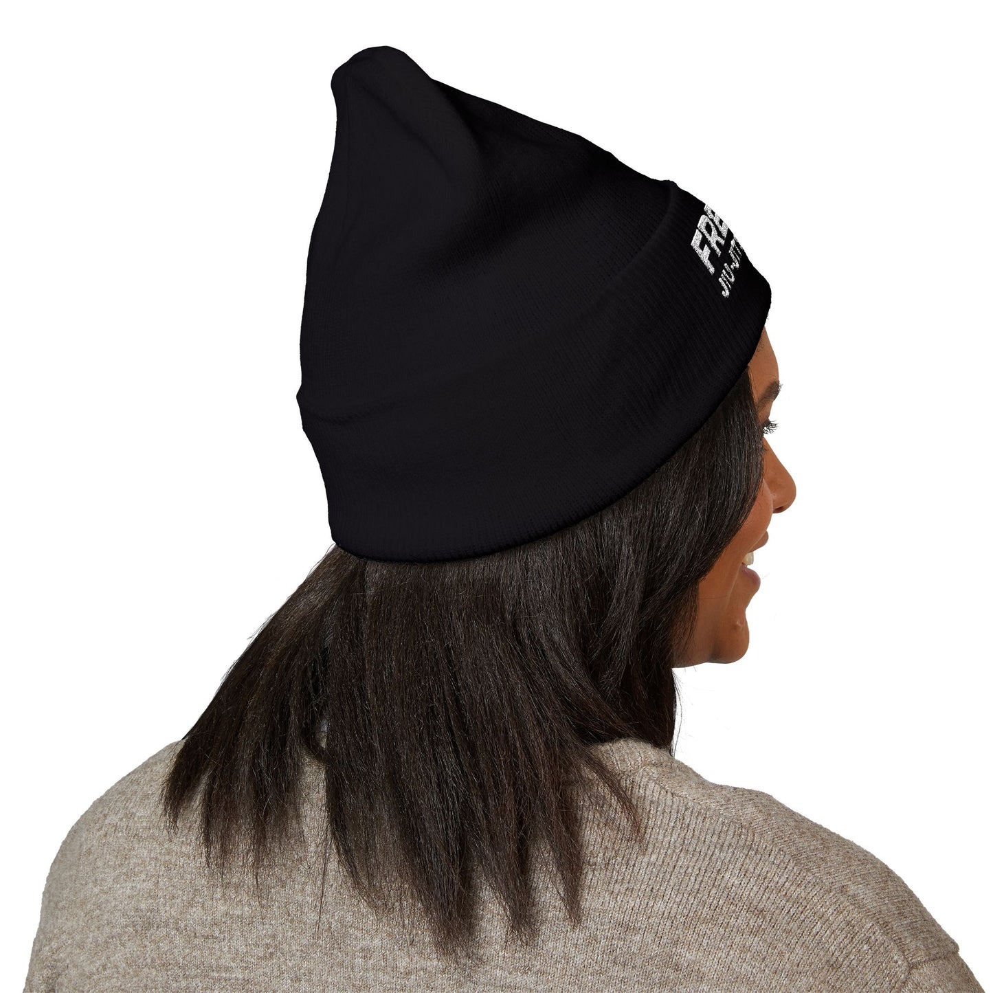 Freedom Alaska Embroidered Cuffed Beanie