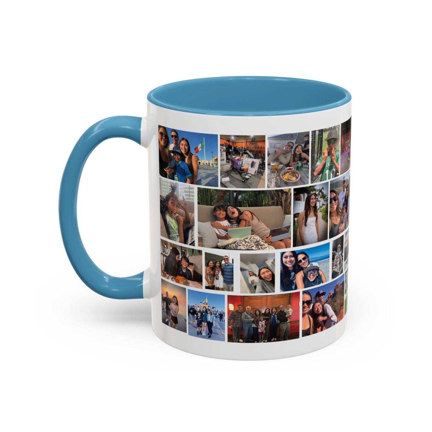 Photo Collage Coffee Mug — "Together is My Favorite Place to Be" Personalized Accent Mug
