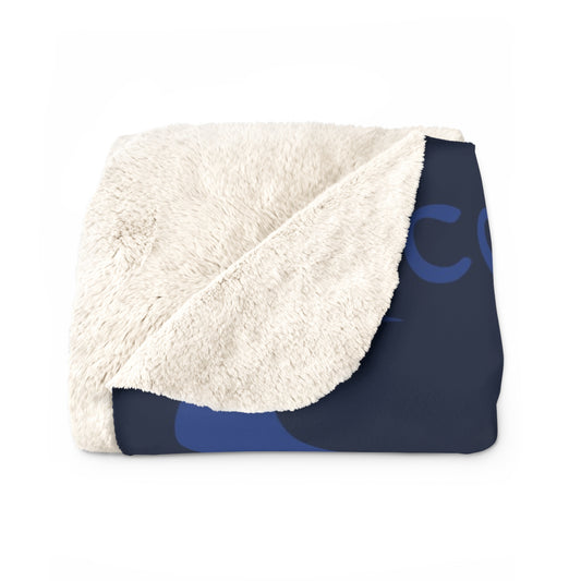 LCC MAVS Flag Football Game Day Sherpa Fleece Blanket