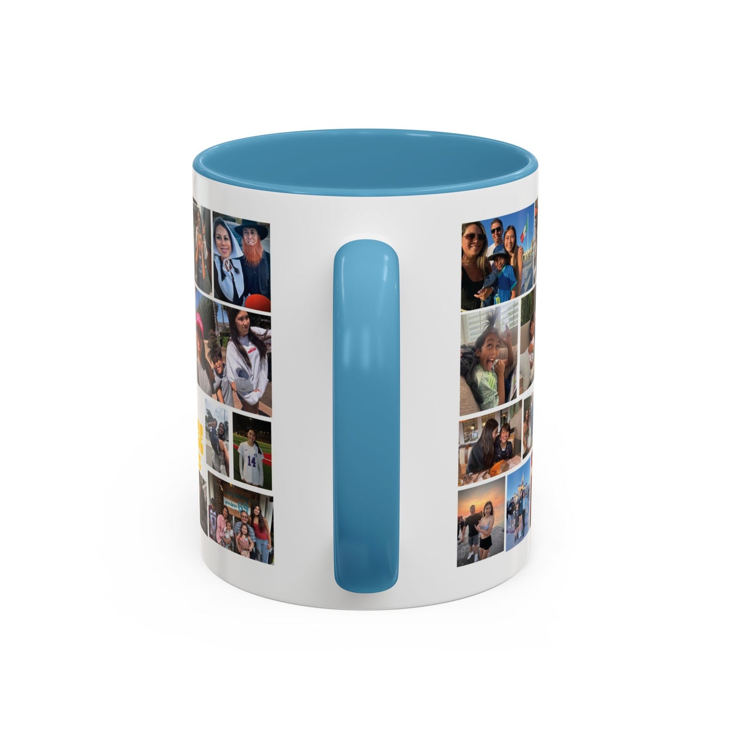 Photo Collage Coffee Mug — "Together is My Favorite Place to Be" Personalized Accent Mug
