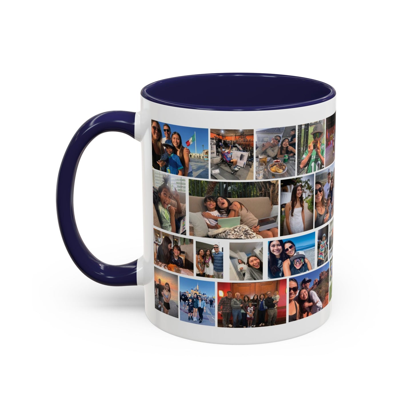 Photo Collage Coffee Mug — "Together is My Favorite Place to Be" Personalized Accent Mug