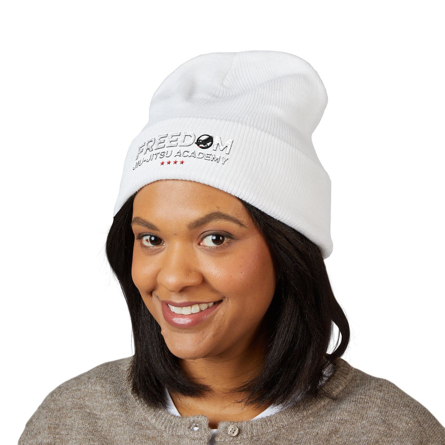 Freedom Alaska Embroidered Cuffed Beanie