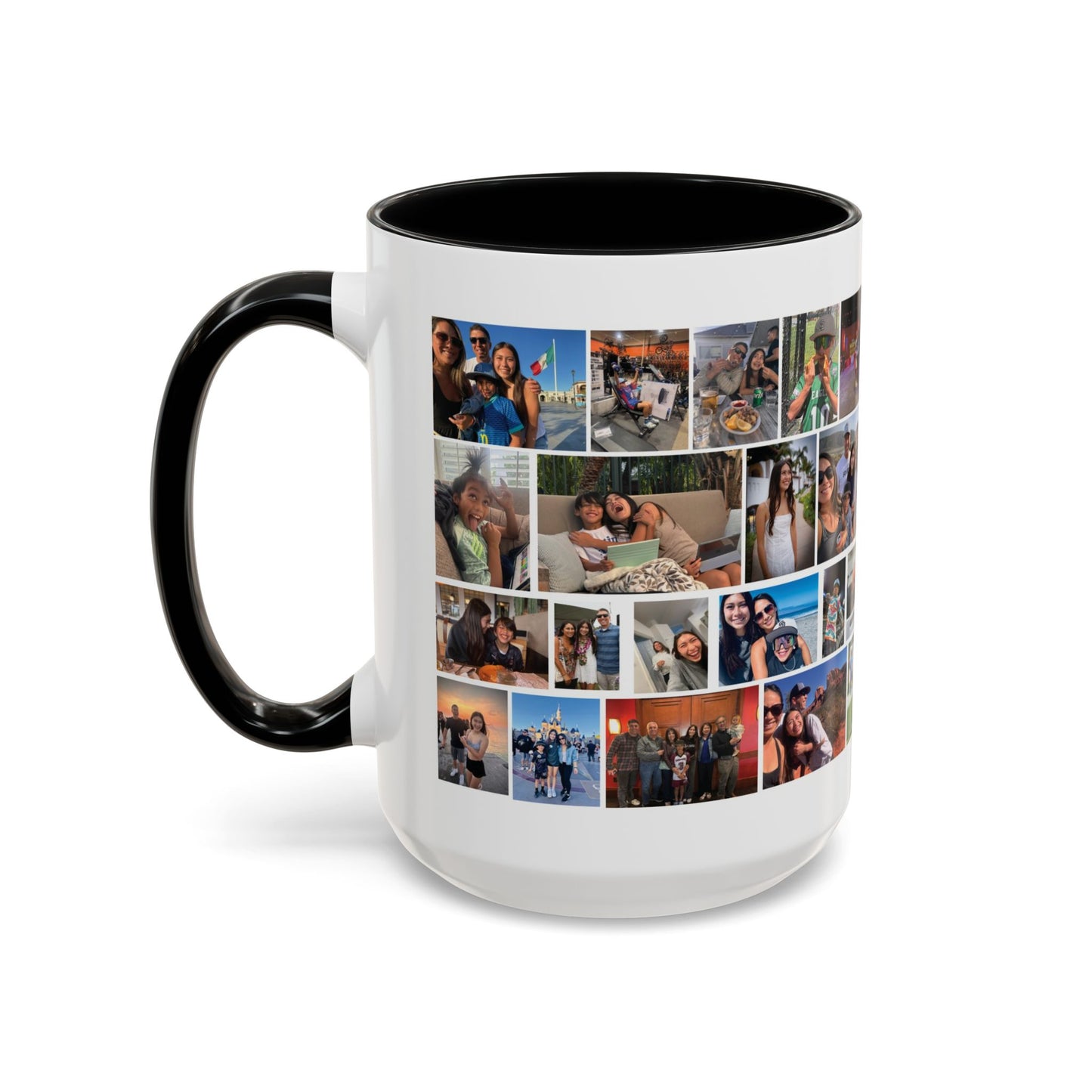 Photo Collage Coffee Mug — "Together is My Favorite Place to Be" Personalized Accent Mug