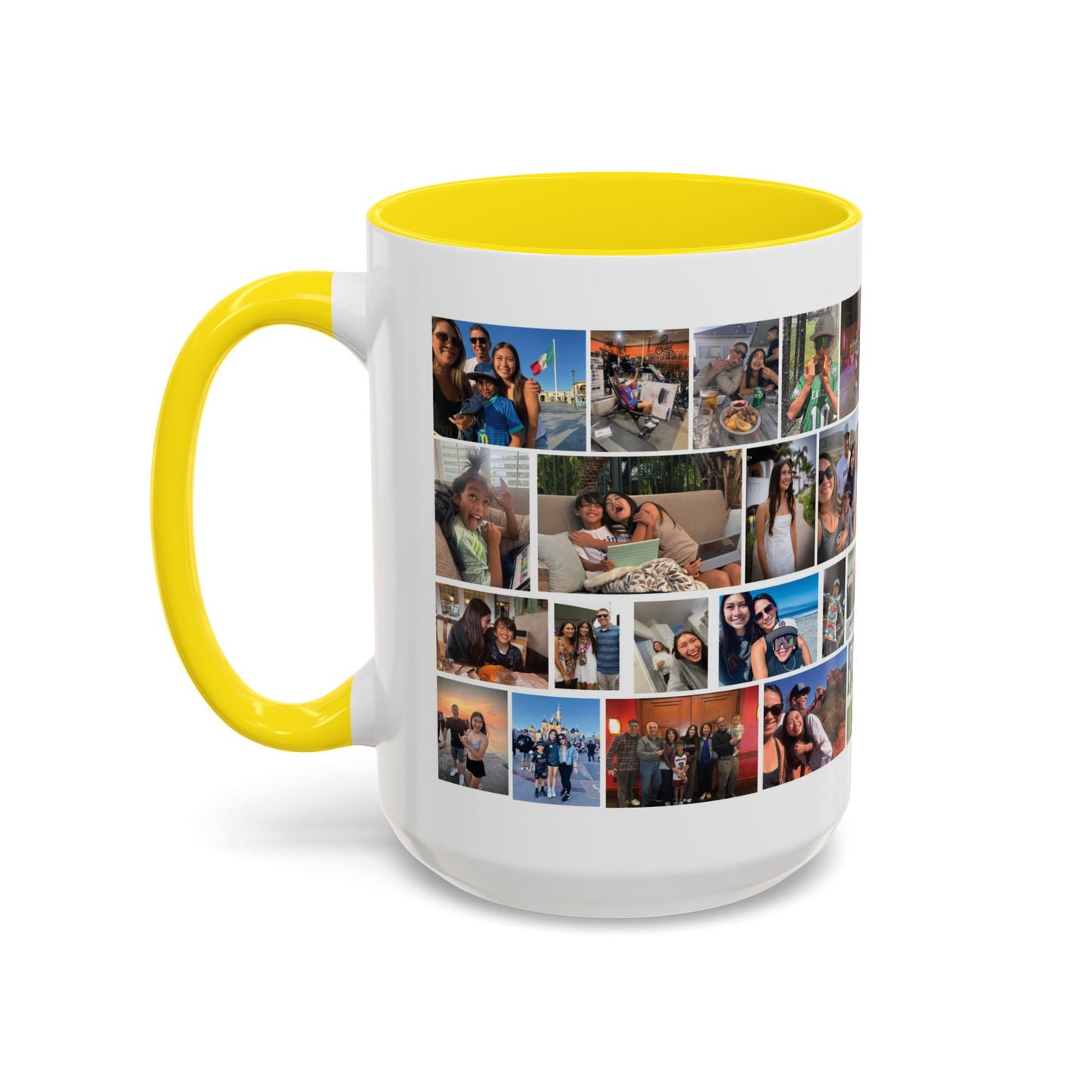 Photo Collage Coffee Mug — "Together is My Favorite Place to Be" Personalized Accent Mug
