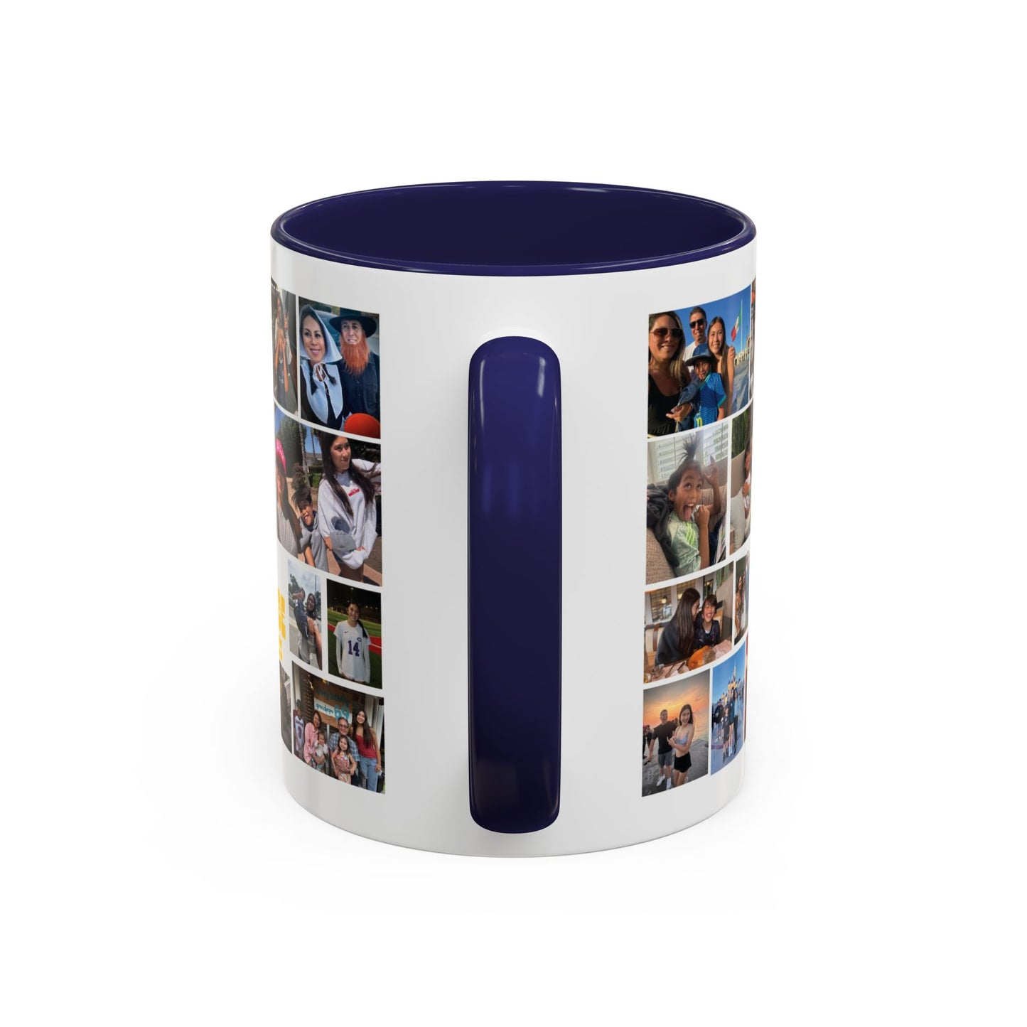 Photo Collage Coffee Mug — "Together is My Favorite Place to Be" Personalized Accent Mug