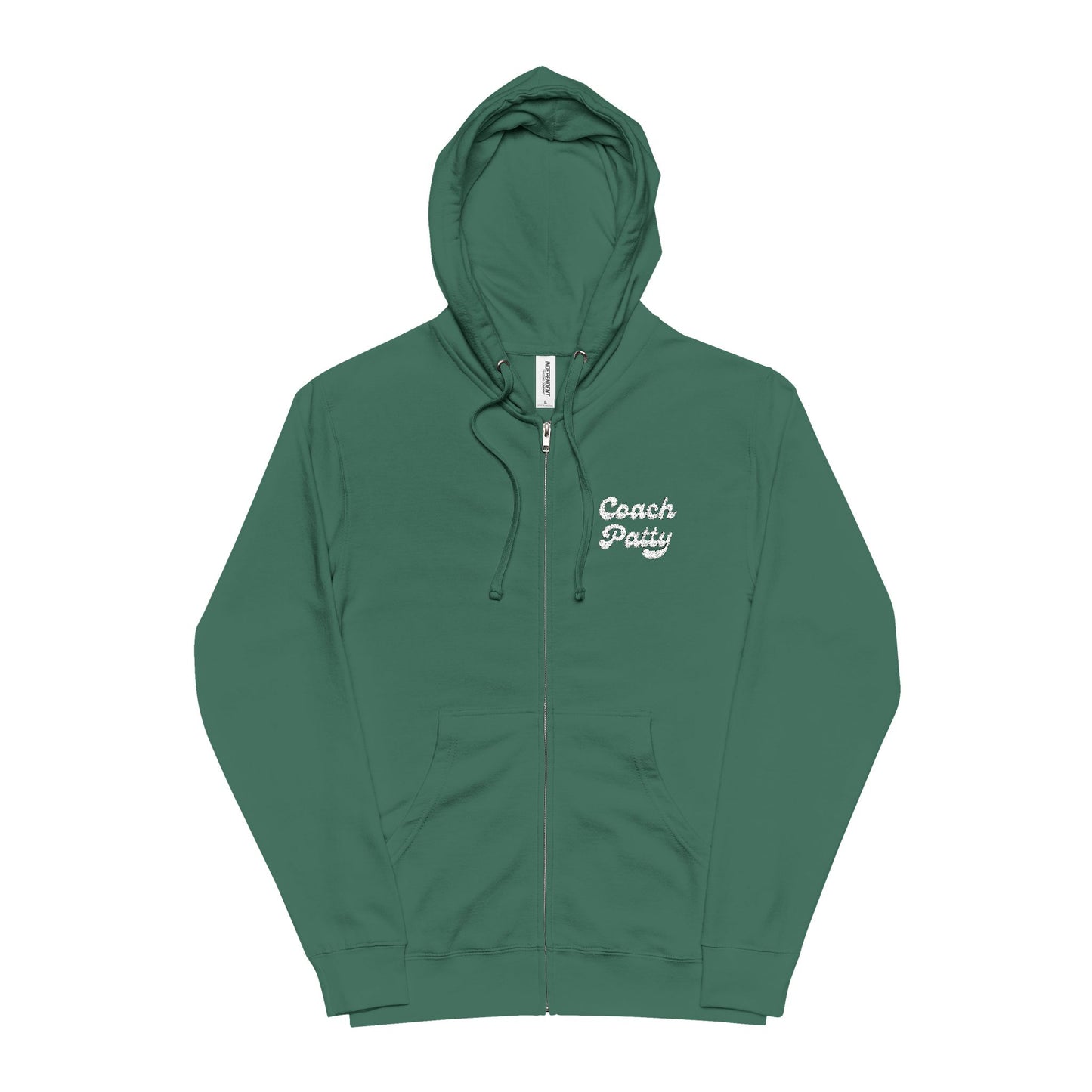 Unisex Fleece Zip Up Hoodie