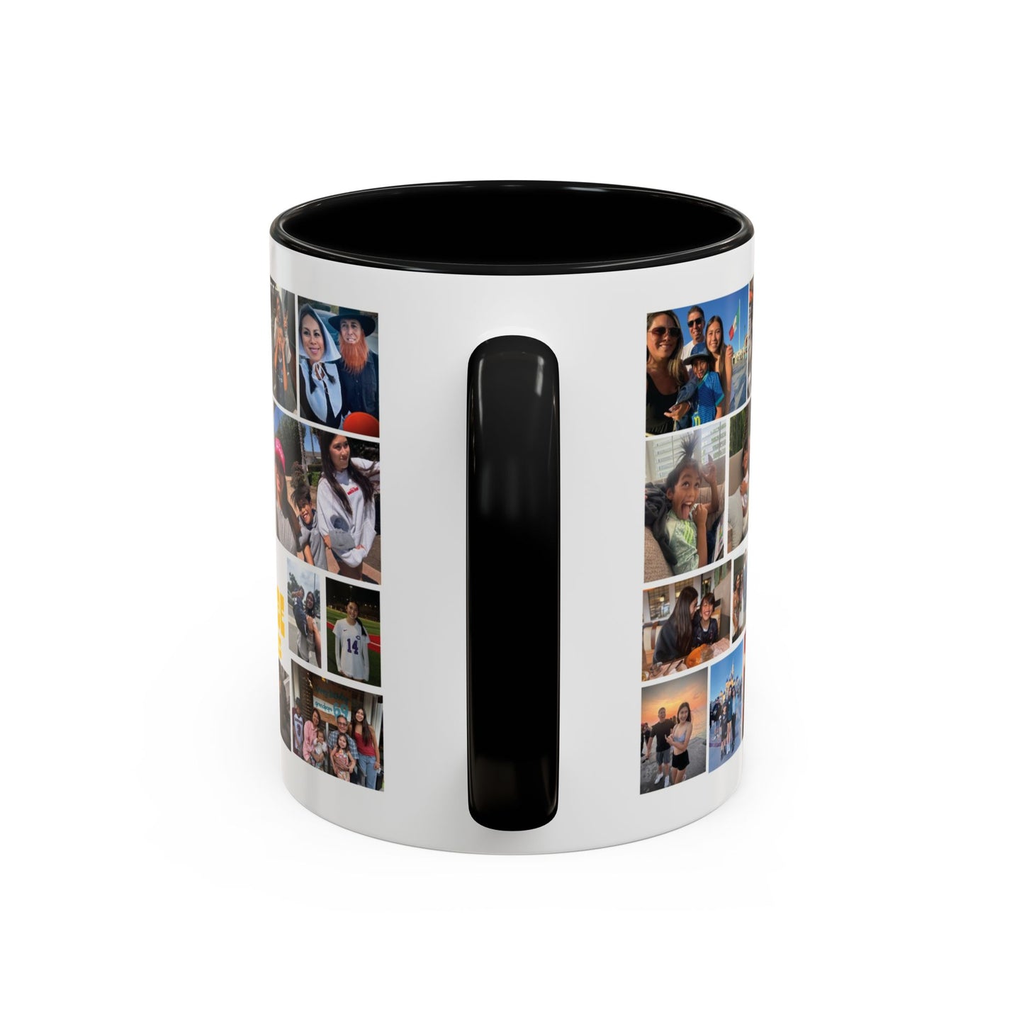Photo Collage Coffee Mug — "Together is My Favorite Place to Be" Personalized Accent Mug