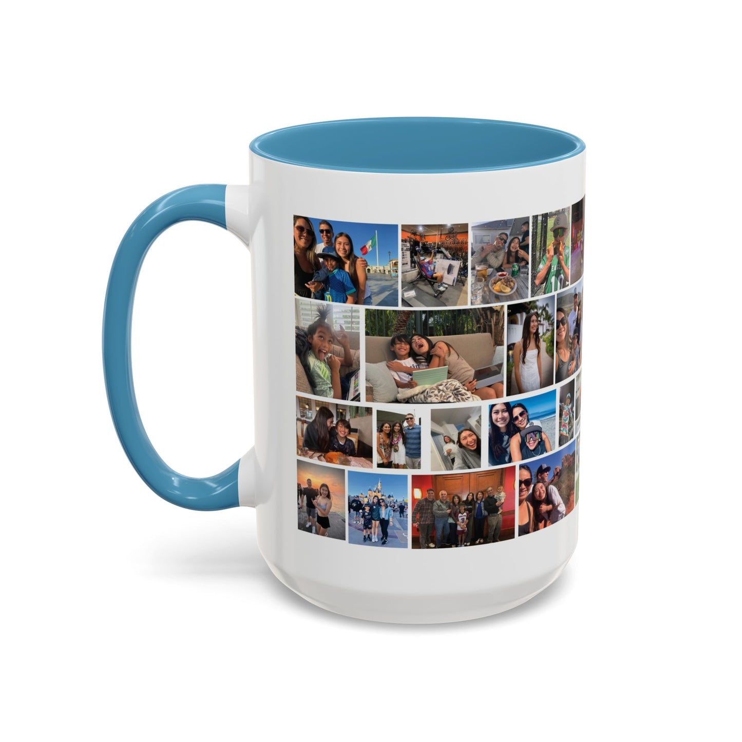 Photo Collage Coffee Mug — "Together is My Favorite Place to Be" Personalized Accent Mug