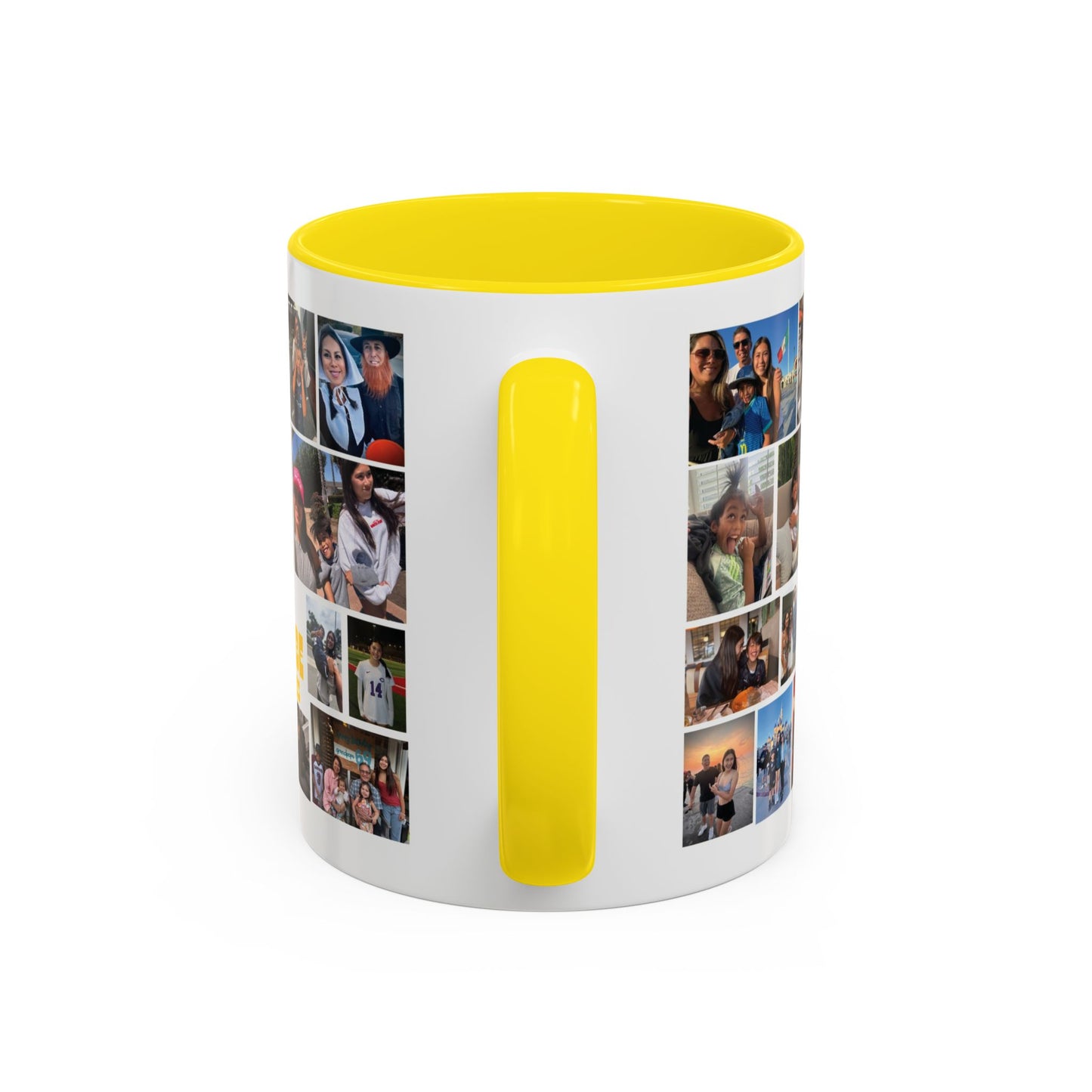 Photo Collage Coffee Mug — "Together is My Favorite Place to Be" Personalized Accent Mug