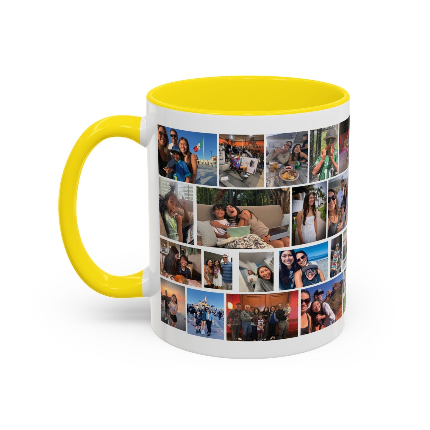Photo Collage Coffee Mug — "Together is My Favorite Place to Be" Personalized Accent Mug