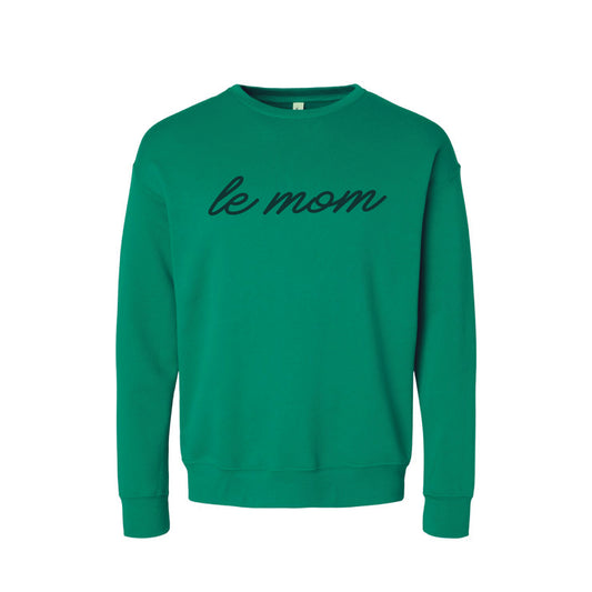 Le Mom  Fleece Crewneck